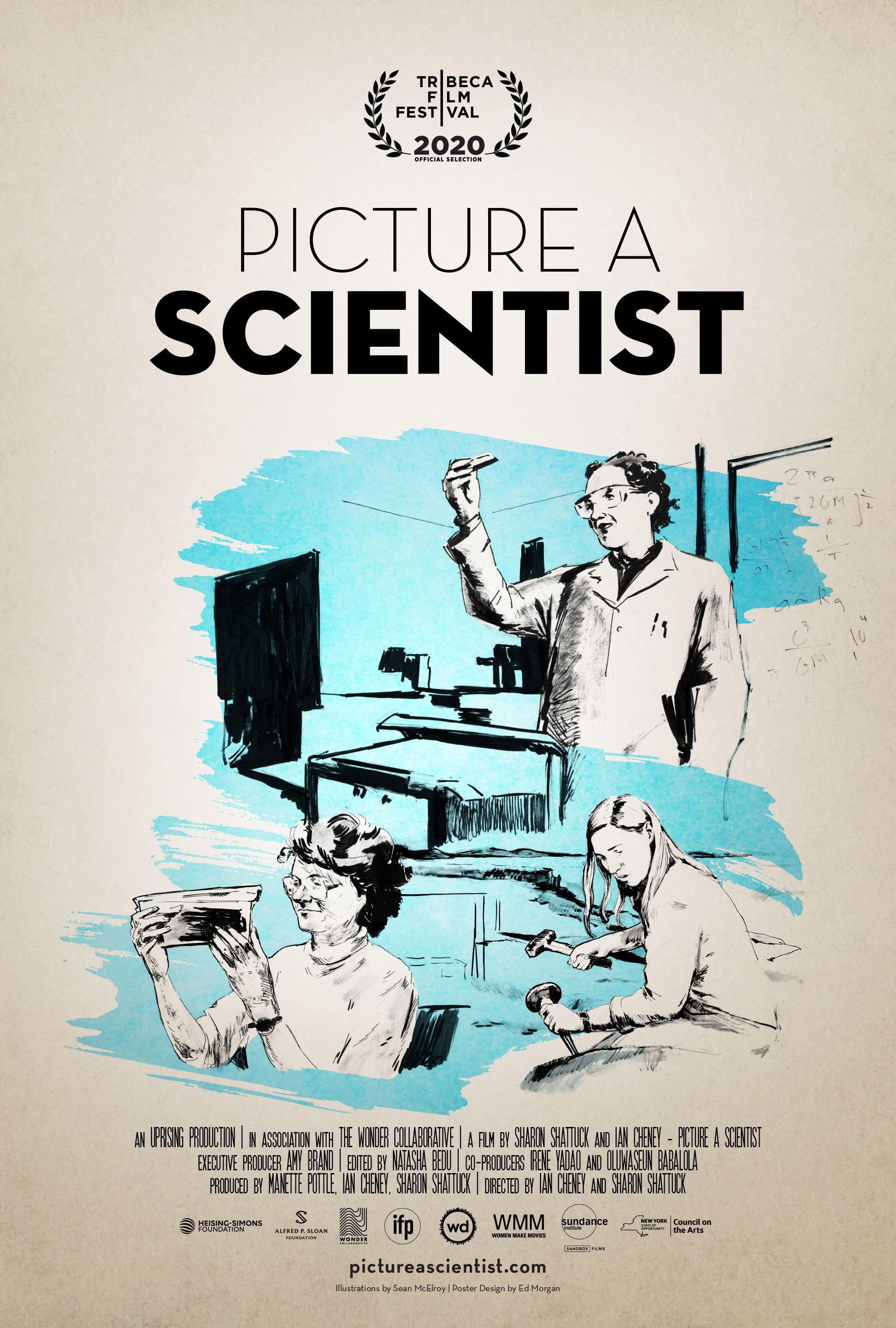 Bức tranh về nữ khoa học gia - Bức tranh về nữ khoa học gia