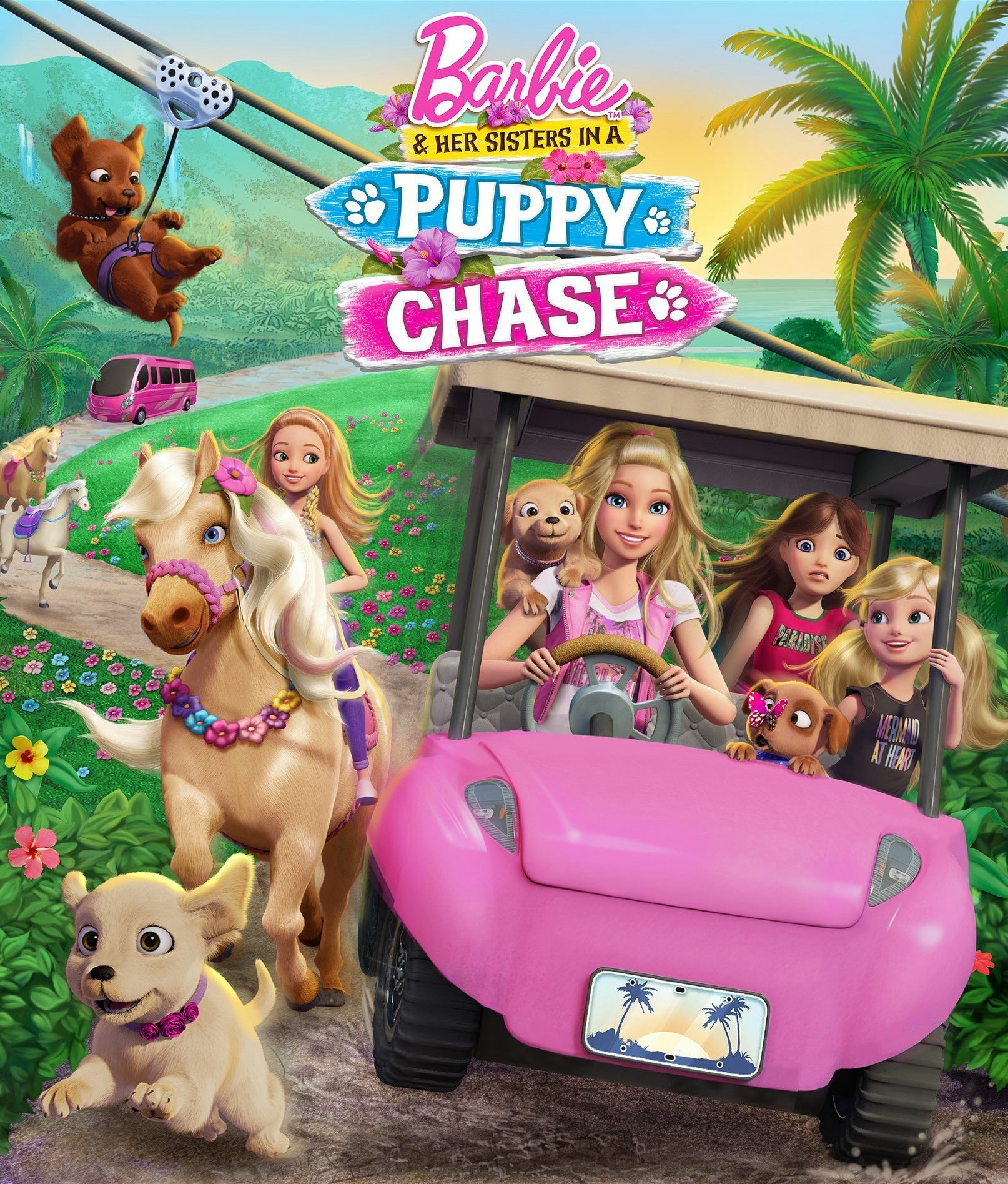 Chị em Barbie đuổi theo các chú cún - Chị em Barbie đuổi theo các chú cún (2016)