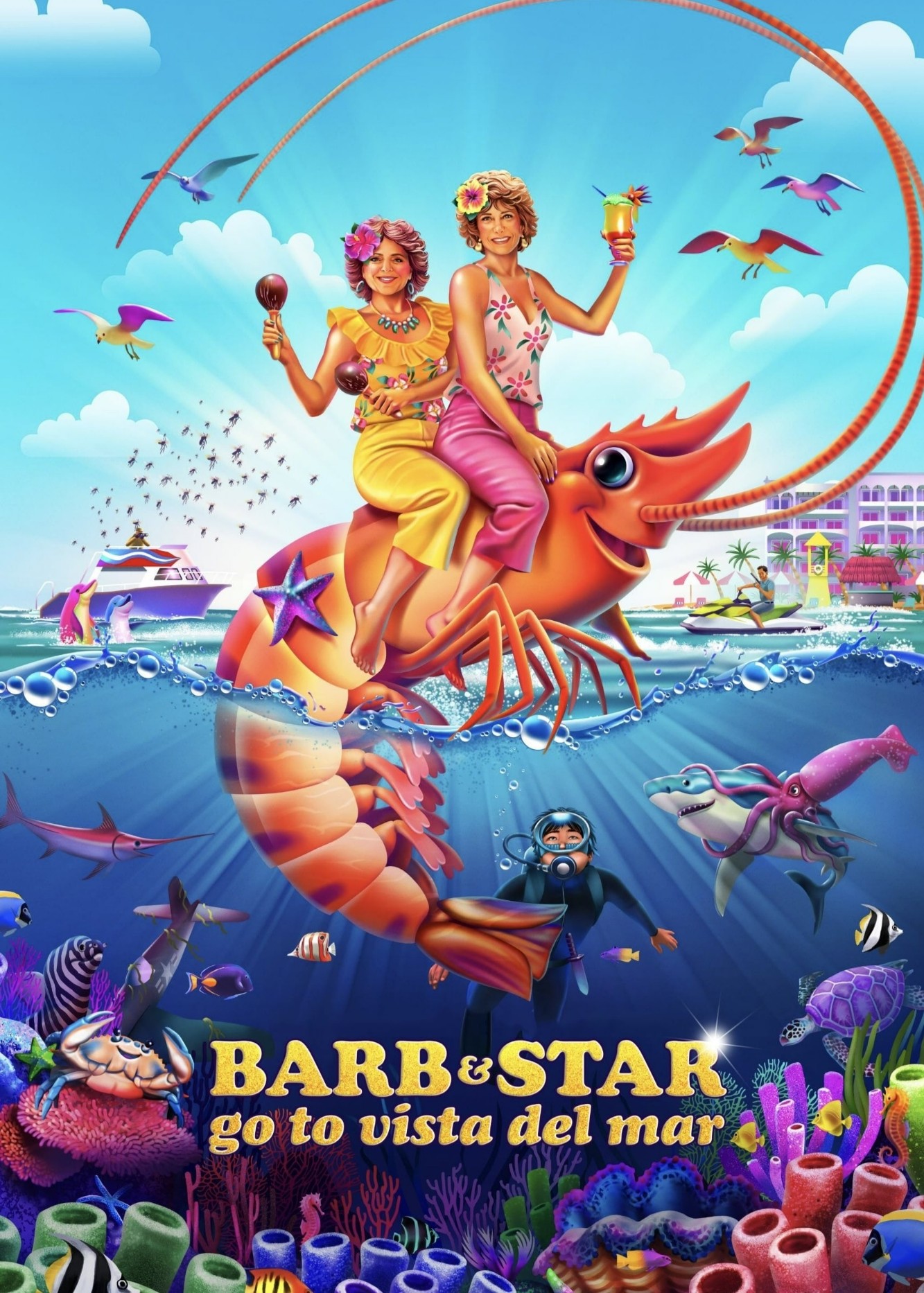 Cuộc Phiêu Lưu Của Barb Và Star: Đường Đến Vista Del Mar - Cuộc Phiêu Lưu Của Barb Và Star: Đường Đến Vista Del Mar (2021)