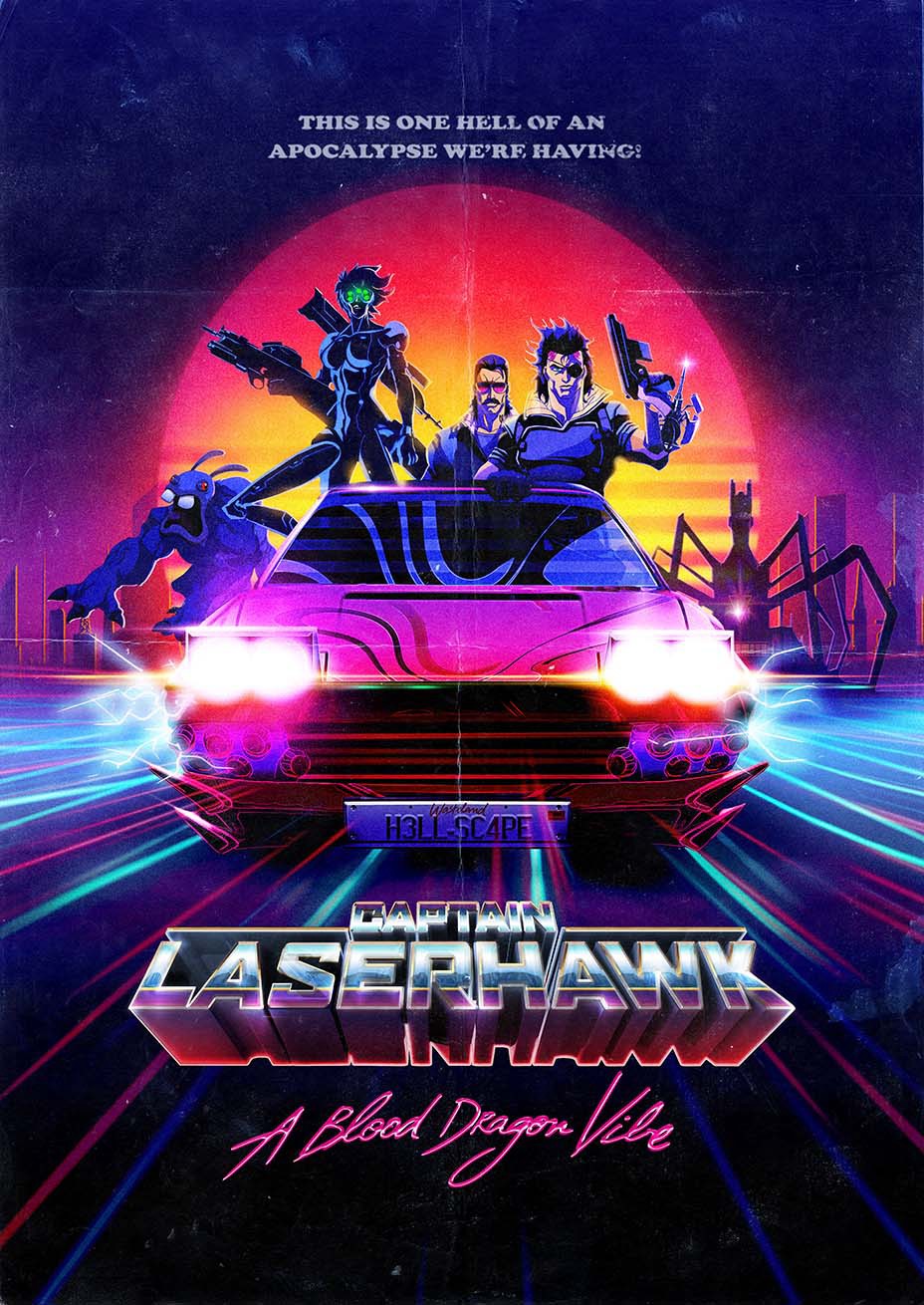 Đội trưởng Laserhawk: Blood Dragon Remix - Đội trưởng Laserhawk: Blood Dragon Remix
